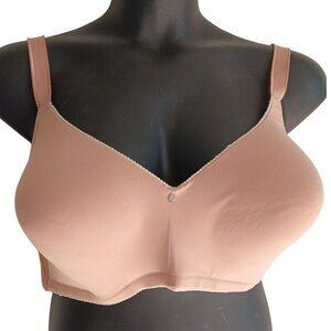 NWT Adore me Dark Beige Full Coverage Wireless bra sz 42G